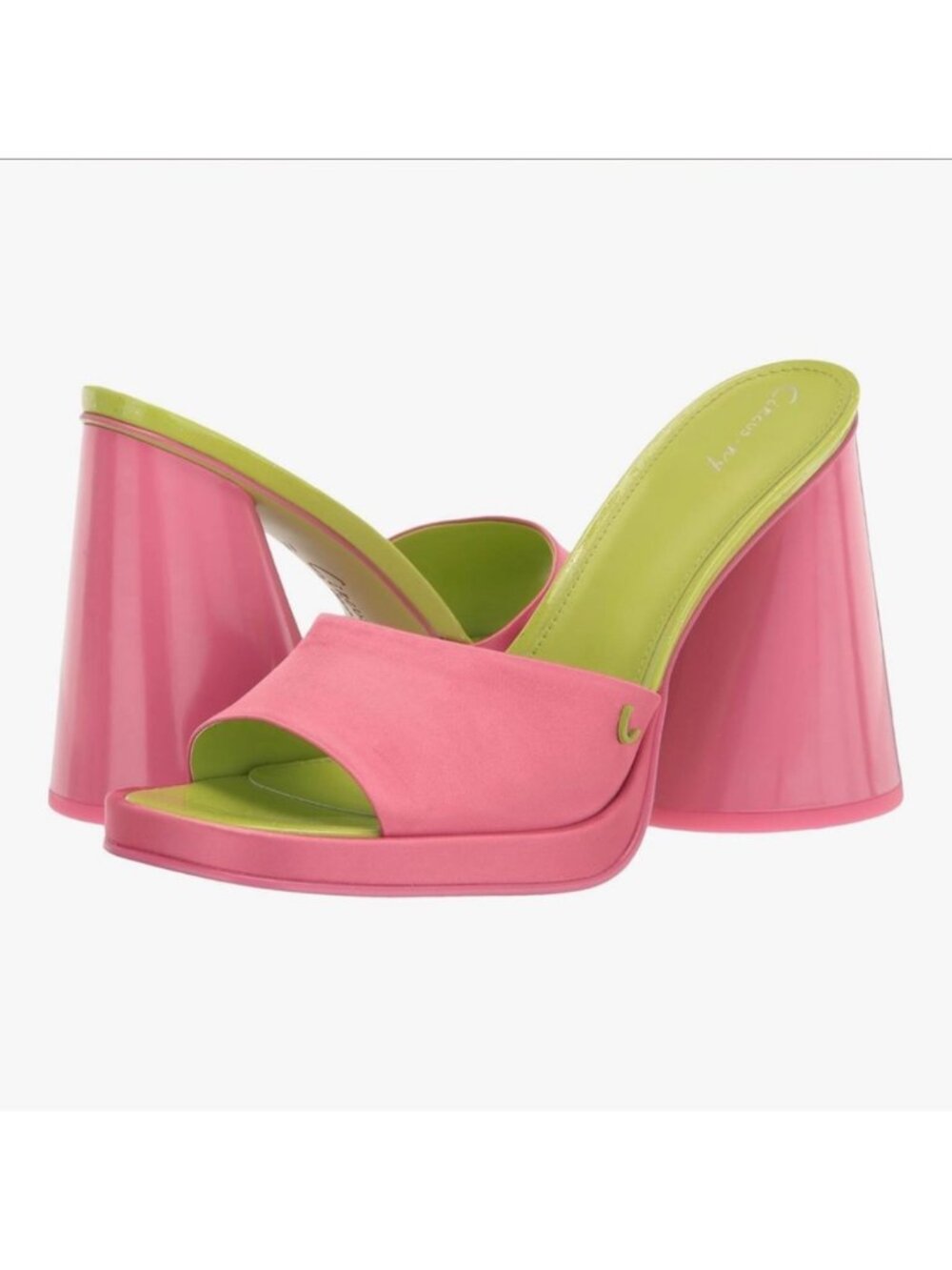 NWOB Circus NY by Sam Edelman Haynes Heeled Sandal in the color Punk Pink